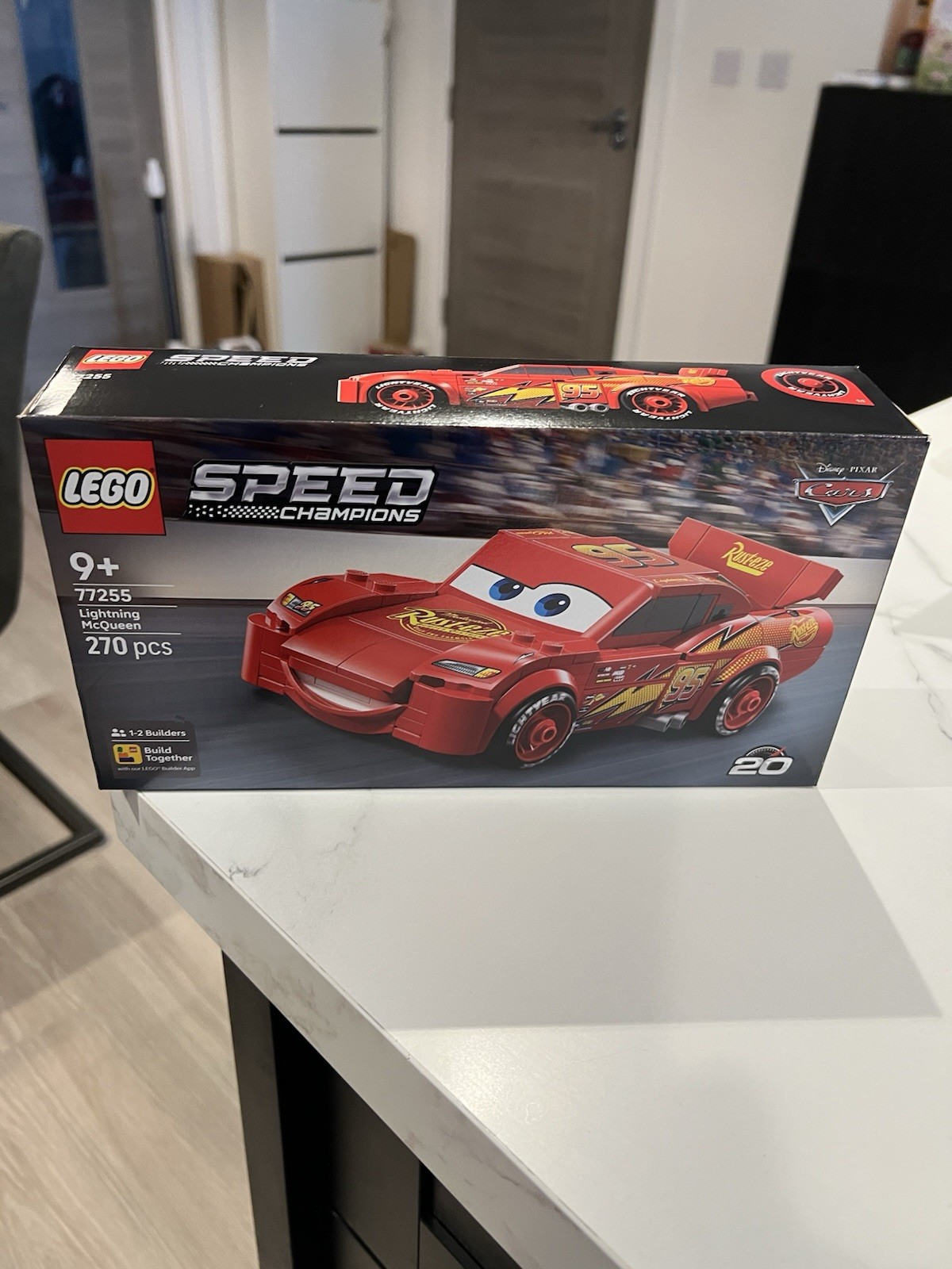 LEGO Speed Champions Lightning McQueen Race Car Toy - Collectible Multicolor - Image 18