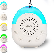 Noise Sound Machine Night Light White Noise Machine with 30 Soothing Sounds  5