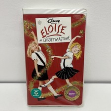 Walt Disney Presents Eloise At Christmas VHS,2004 Holidays Rare Tape VHS