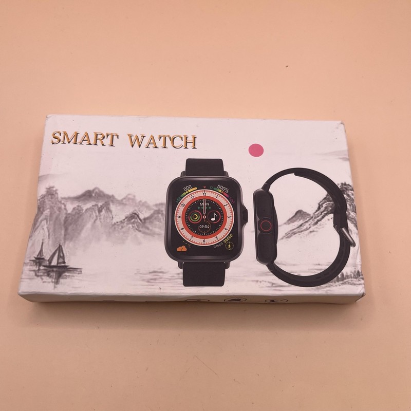 Smart Watch Fitness Tracker Bluetooth Black Unbranded Android Ios Wristband - Product main view