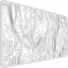 Premium XXL Gaming Mouse Pad - Unmatched Performance, 35.4x15.8 Inches,White ...