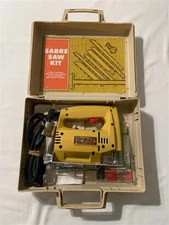 Vintage Shopmate Sabre Saw w/5' Cord, #232OTO, 2-Speed, Double Insulated, Case