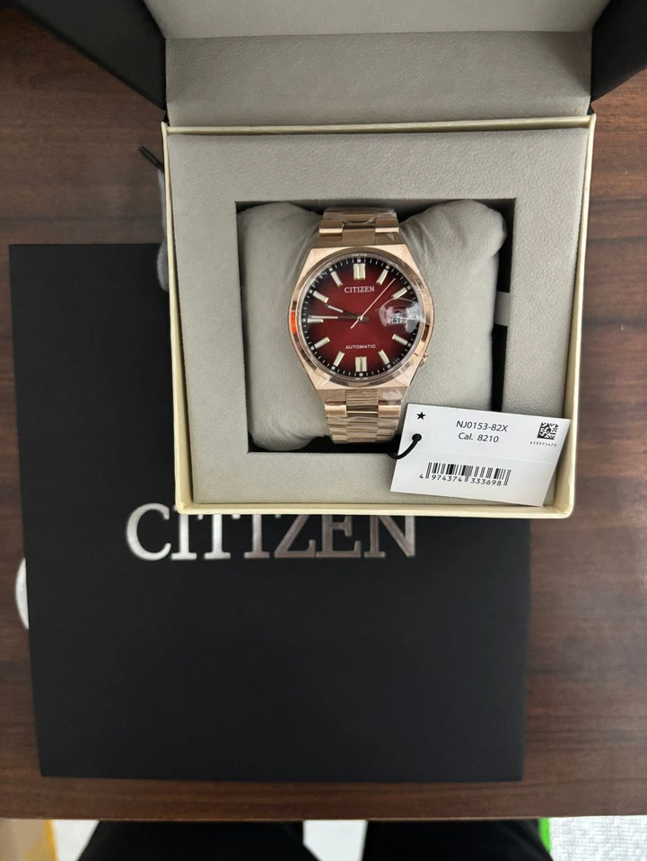 Citizen Men's watch, Tsuyosa Automatic 40mm NJ0153-82X in gold and red - Image 3 of 4
