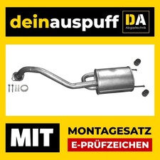 Endschalldämpfer für Honda Jazz III 1.2i 1.3i 1.4i  Auspuff H489