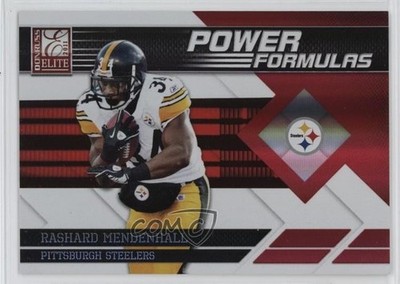 2011 Donruss Elite Power Formulas Red 26/49 Rashard Mendenhall #21 6f8