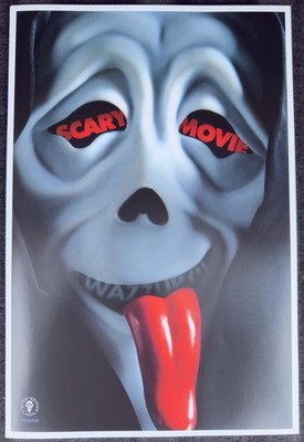 Scary Movie 6 - Movie Theater- 12 X 18 Limited Edition PROMO Poster- GHOST FACE