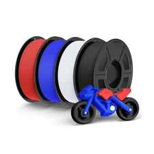 Rapid PETG Filament Bundle，High Speed 3D Printer Filament 4KG, High... Fa