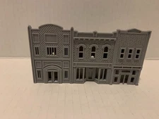 (1) " N " SCALE    ART DECO DOWNTOWN BACKGROUND FLAT    1/160  1:160  3D PRINTED