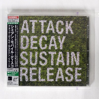 SIMIAN MOBILE DISCO ATTACK DECAY SUSTAIN V2 V2CP335 Japan 1CD