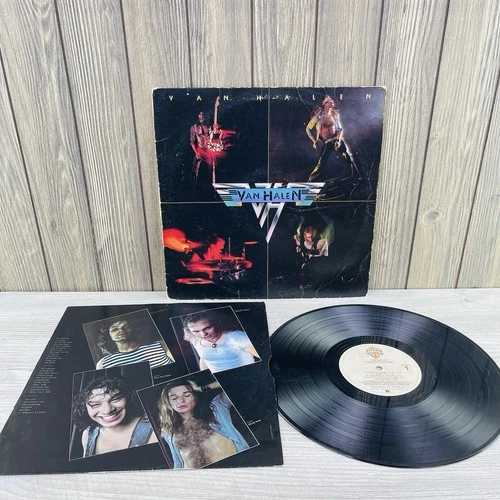 Van Halen - Self Titled Debut Vinyl LP - 1978 First Press- Warner Bros. BSK 3075