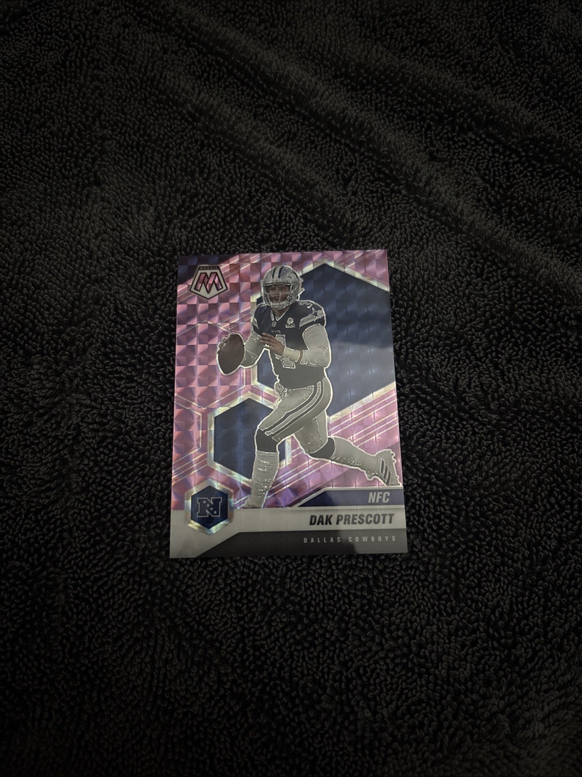 2021 Panini Mosaic Mosaic Purple Prizm /49 Dak Prescott #58