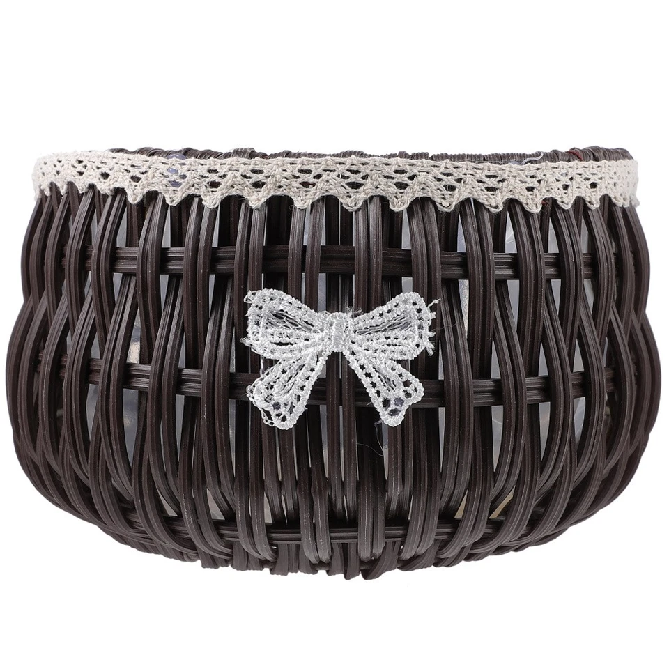 Übertopf Korb Aufbewahrungskorb Geflochten Geflochtener Pflanzkorb - Bild 4 von 4