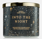 Bath & Body Works Into The Night 3 Wick Candle - 14.5 OZ - Brand New