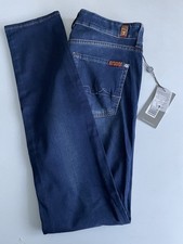 Women’s Jeans 7for All Mankind, Blue,  Skinny, Waist 28/30in L32, Stretch