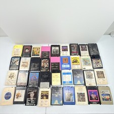 Lot of 36 Vintage 8-Track Tapes - Rock, Pop, Classic Hits - Beatles, Eagles, ELO