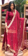 Salwar Kameez Party Wear Indian Pakistani Designer Wedding Bollywood Dress suit