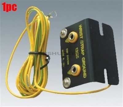 Esd Dual Banana Plug Ground Socket For Anti Static Wrist Strap Armband Ic New cx