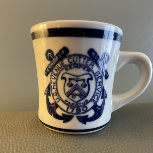 U.S. Revenue Cutter Service 1790 Navy Blue Military Mug Militaria Theme Original