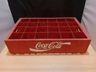Vintage Coke Coca-Cola Red Plastic Crate For 24 Bottles Piper Casepro plamaster