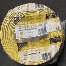 12/2 Copper Wire 250 Ft Cerromax, Copper