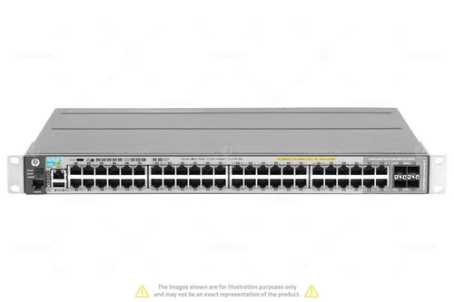 HP J9729A 48x RJ-45 1Gb 4x SFP 1Gb Power over Ethernet Switch + Stacking Module