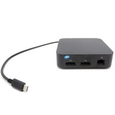 Mini Portable Docking Station UCB-C Type-C THUNDERBOLT 2 X DISPLAYPORT 2K