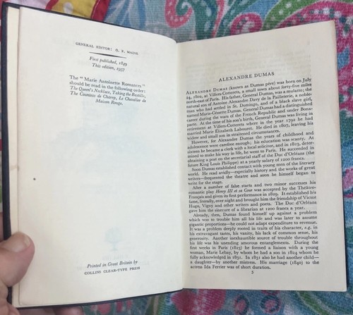 THE QUEEN'S NECKLACE 1957 COLLINS LEATHER BOUND FLEXIBLE HCOVER W/FRONTISPIECE - Picture 6 of 21