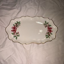 Lenox Holiday Scallop Serving Tray