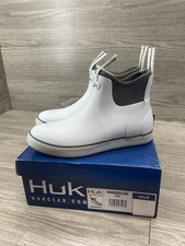 Huk Rogue Wave Men's Deck Boots Sz 8