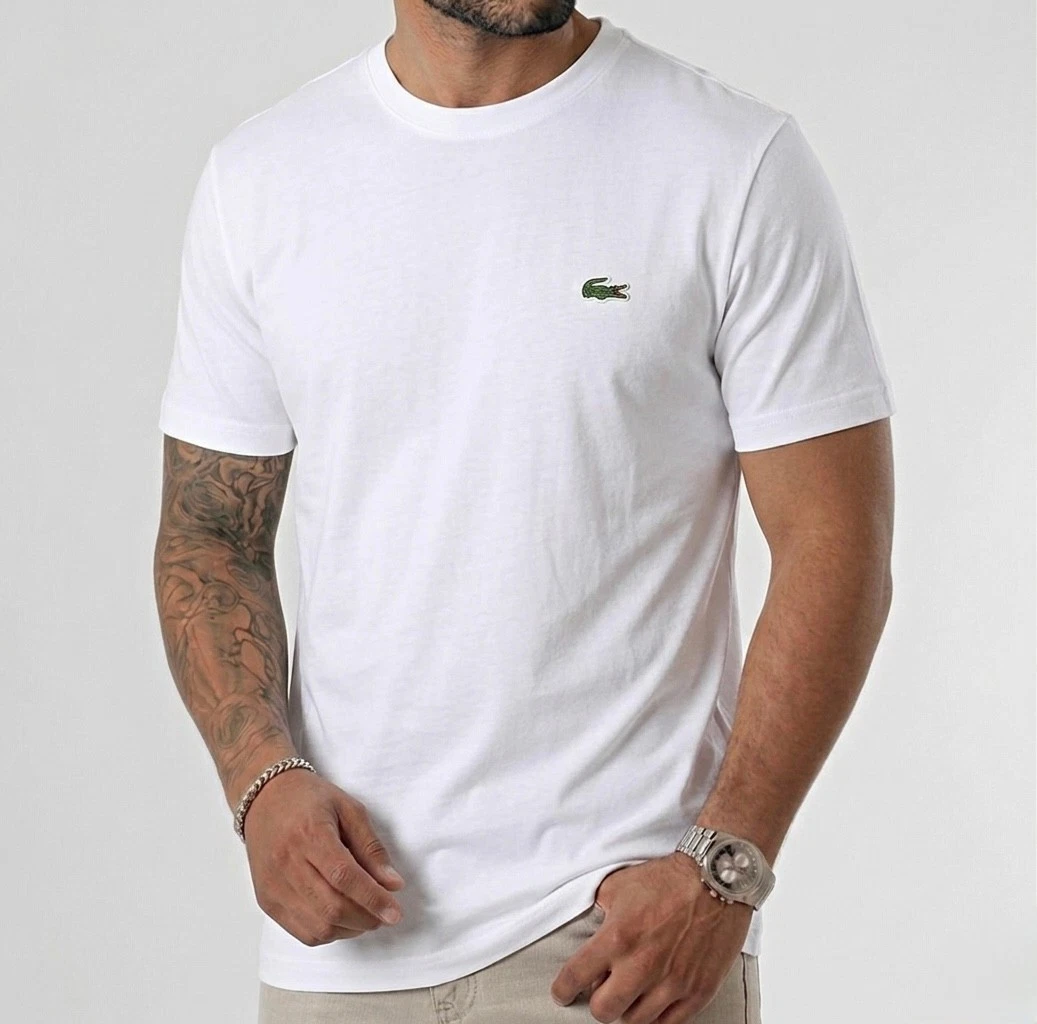 Lacoste Men's Cotton T-shirt White Colour