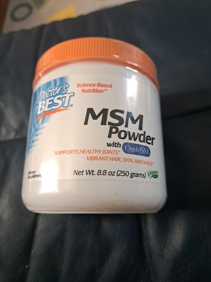 Doctor's Best, MSM en polvo con OptiMSM, 8,8 oz (250 g) Foto 4 de 4