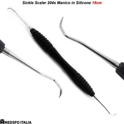 MEDSPO® Parodontologia Scaler Posteriore 204s Rimozione del Tartaro Pulizia Dentista CE