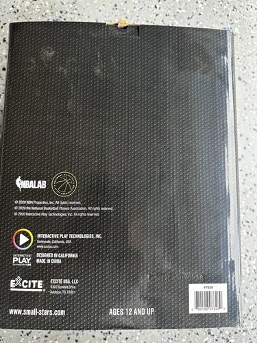 LeBron James 11” Small-Star Figure LA Lakers Purple New - Picture 3 of 3