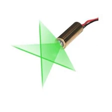 Quarton Laser Module VLM-520-29 LPA Direct Green Cross Line Laser Module (Lin...