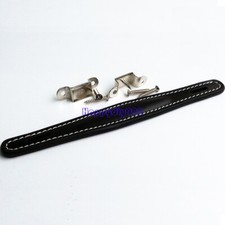 1pc Black raised Audio AMP Leather Handle For Fender Guitar Tube Amp