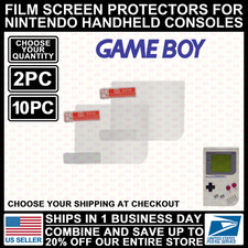 NEW Film Plastic Screen Protector For Nintendo Original Game Boy DMG-01