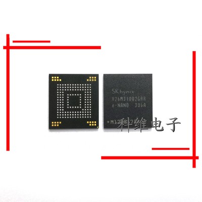 1PCS H26M31002GRR Storage Chip 153 Ball 4G emmc new