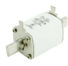 (28) NT1 gG 250A low voltage blade contact fuse link 500v 120kA 660v 50kA