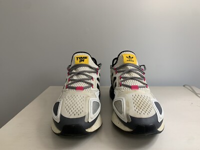 Adidas ZX 2K Boost Ninja 'Time In-White Grey' Men's Size 13 Shoe