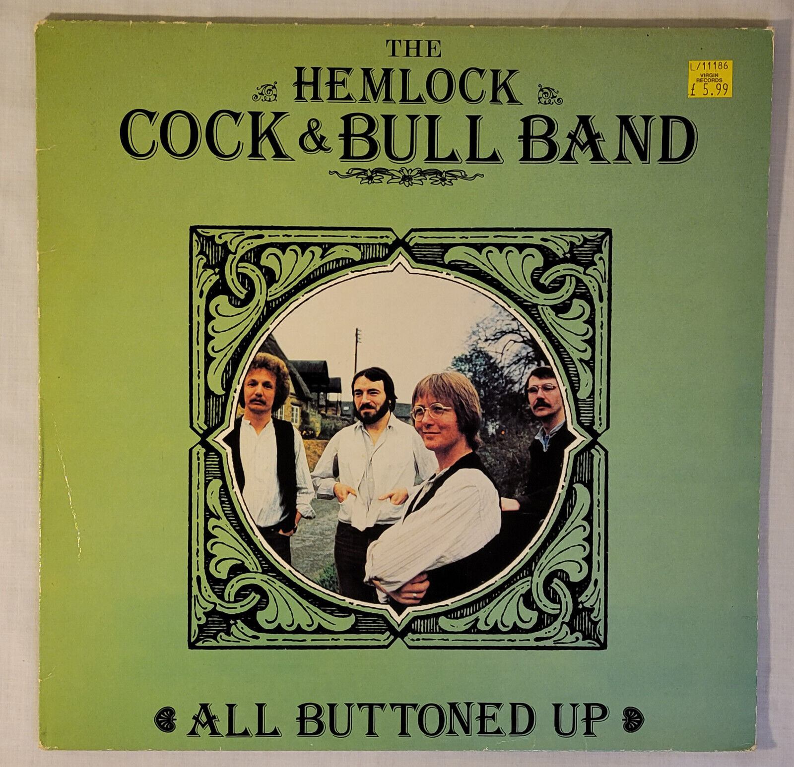 All Buttoned Up by the Hemlock Cock & Bull Band (LP, 1981) British folk