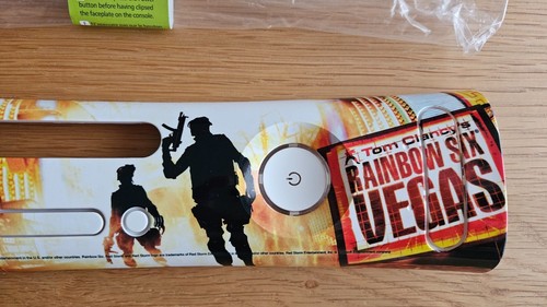 Tom Clancy's Rainbow Six Vegas Xbox 360 Faceplate by Thrustmaster - Rare - NEW - Picture 3 of 9