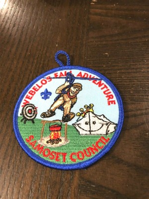 BSA SAMOSET COUNCIL WEBELOS FALL ADVENTURE PATCH