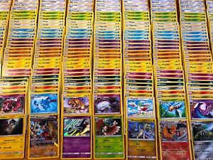 Pokemon Card Lot 50 OFFICIAL Cards Guaranteed 5 Rare & 3 Holo NO DUPLICATES NM+