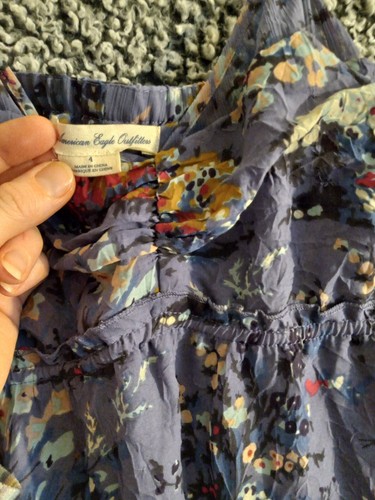 Ocean Drive Summer Dress Open Criss Cross Back sz small - Picture 3 of 3
