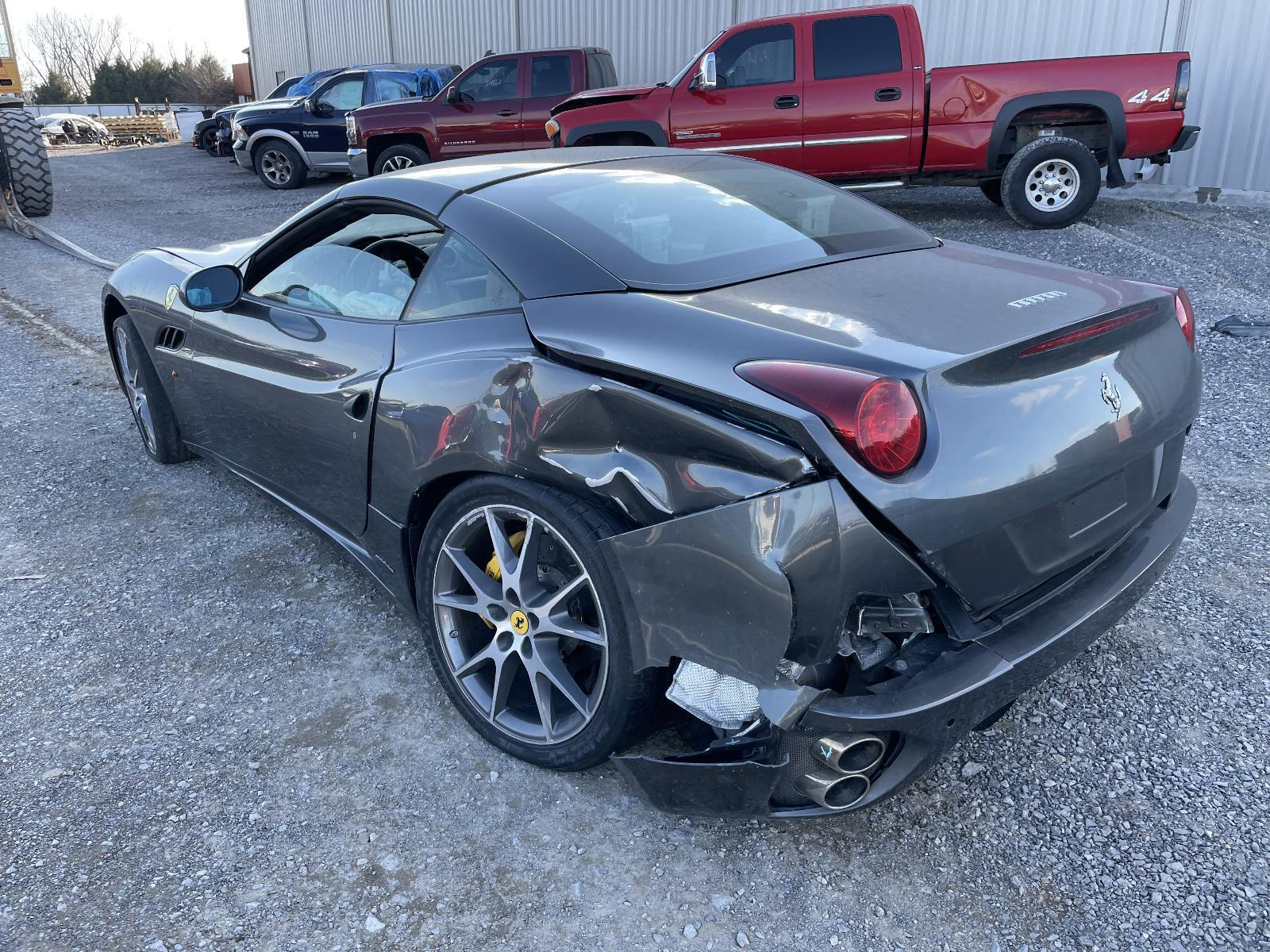 2010 FERRARI CALIFORNIA F149 TRUNK LID/GATE GRAY CONVERTIBLE TRUNK LID BARE