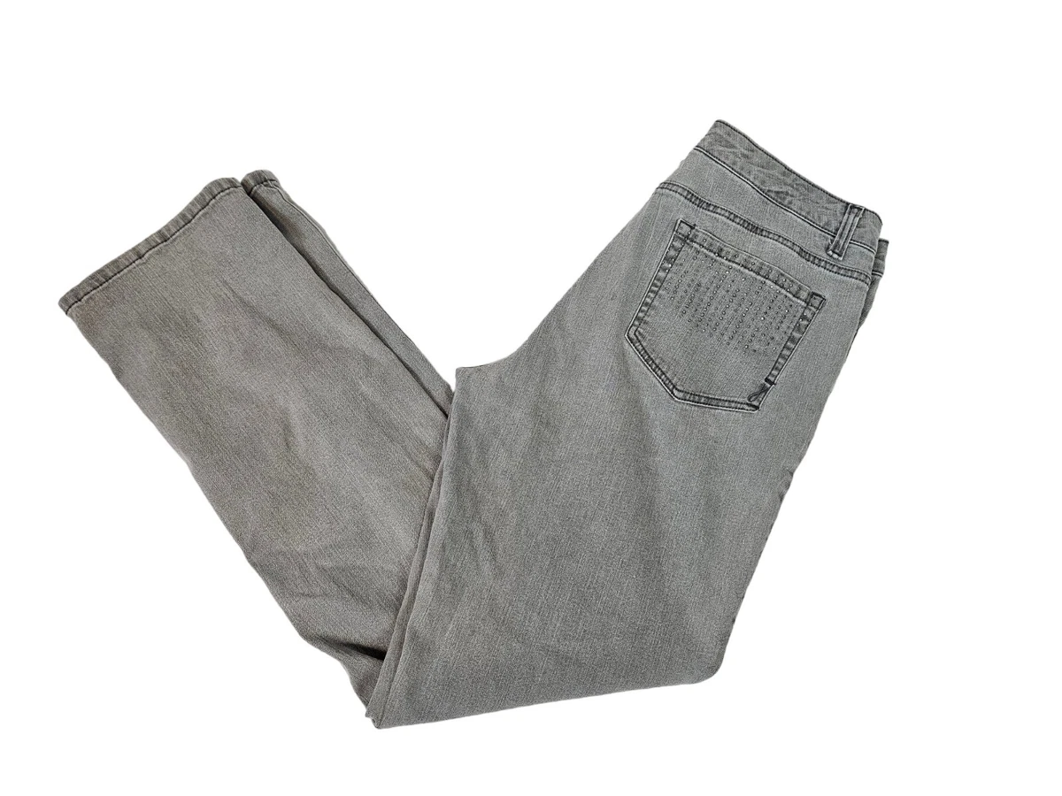 Jones new york lexington straight leg jeans cheap