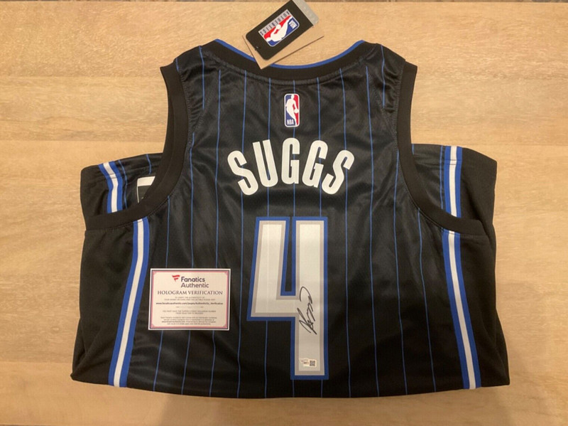 Jalen Suggs Signed Orlando Magic Nike Autograhped NBA Swingman Jersey Fanatics