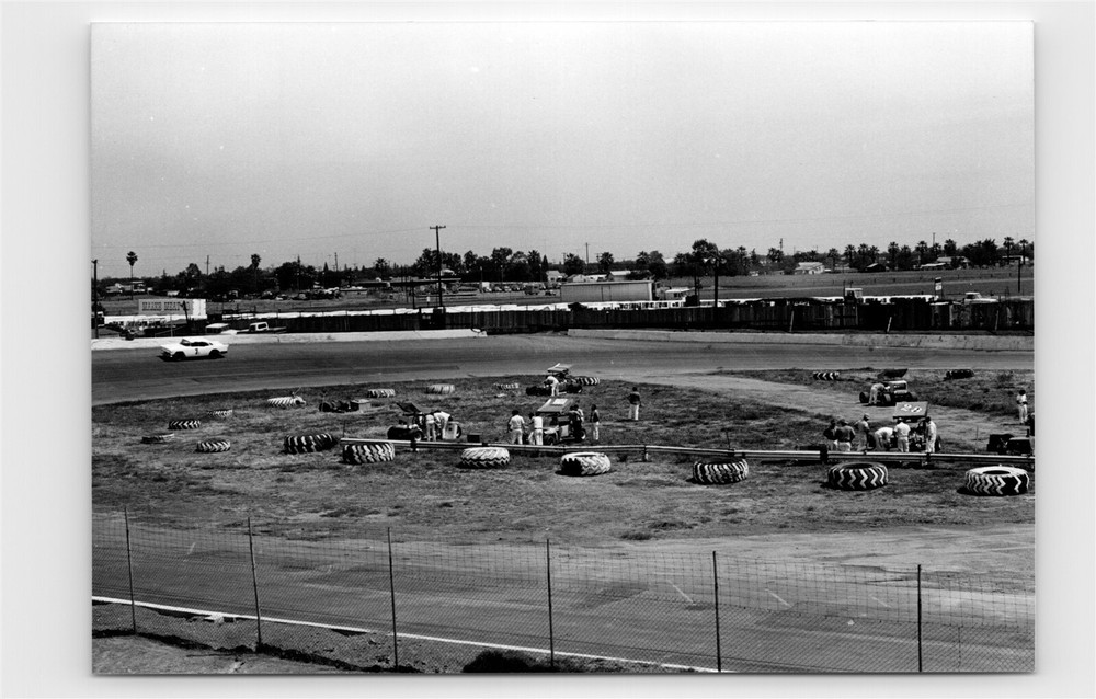 Stockton 99 Speedway Racetrack Stockton CA Race Cars Vintage Photo 11 E22