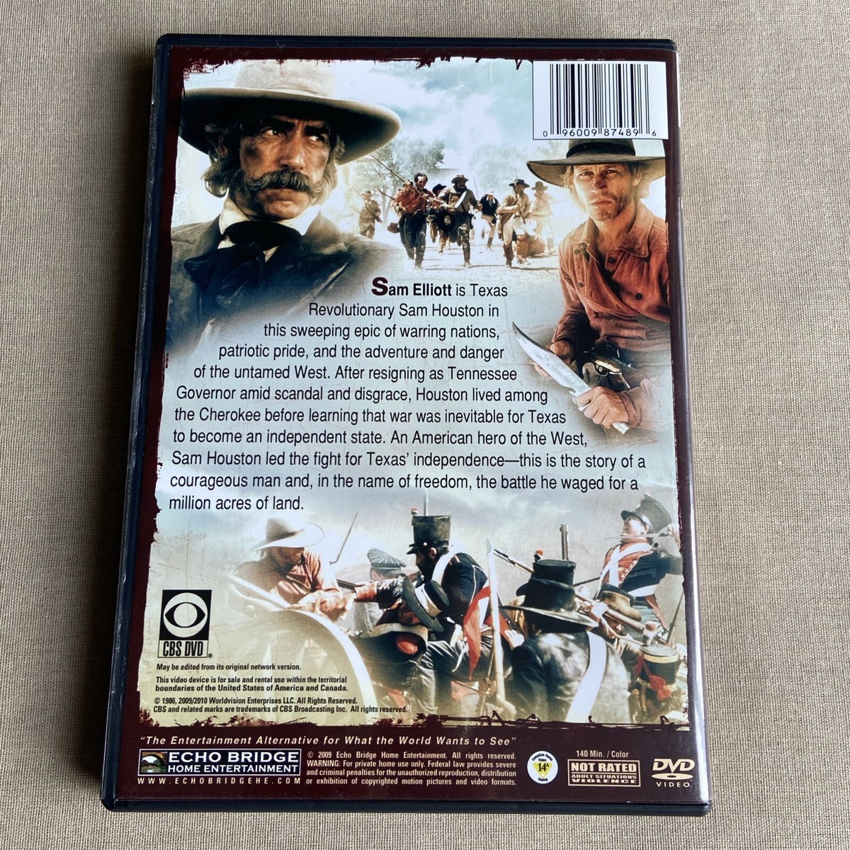 Gone to Texas (DVD 1986) Houston Biographical Western Sam Elliott