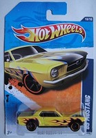 Hot Wheels 2011 Heat Fleet Yellow '65 Mustang 10/10 on sale Hot Wheels 2011 Heat Fleet Yellow '65 Mustang 10/10 on sale